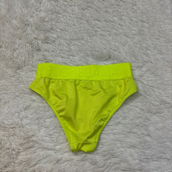 Dolce & Gabbana joy Therapy Bikini Bottoms Neon Yellow - Picture 4 of 4